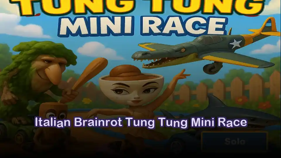 Italian Brainrot Tung Tung Mini Race