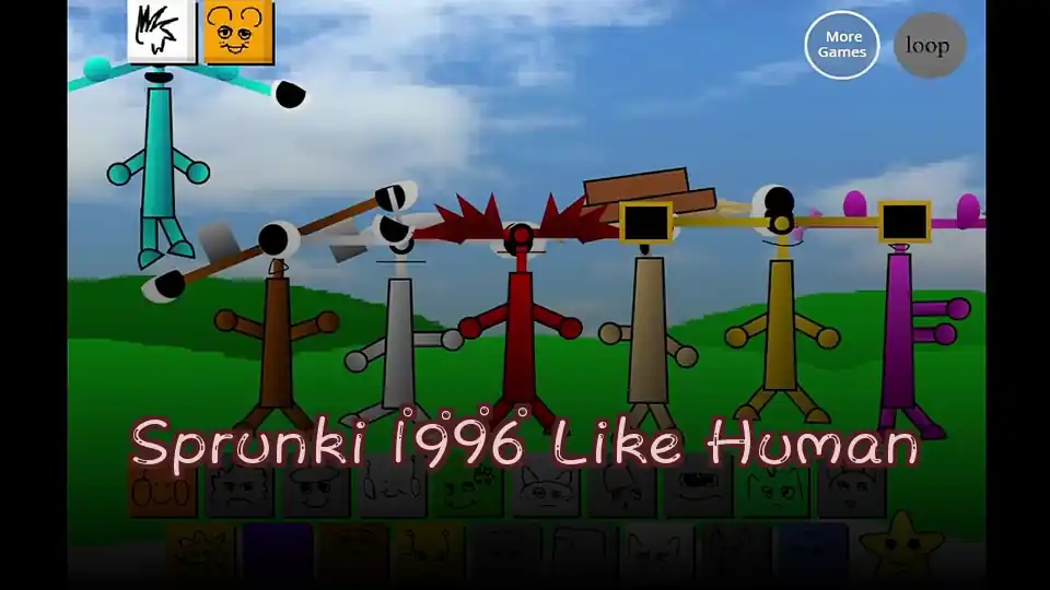 Sprunki 1996 Like Human