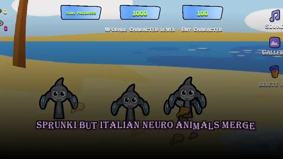 Sprunki But Italian Neuro Animals Merge