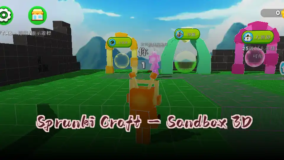 Sprunki Craft - Sandbox 3D