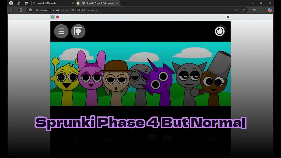 Sprunki Phase 4 But Normal