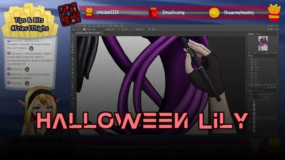 Halloween Lily