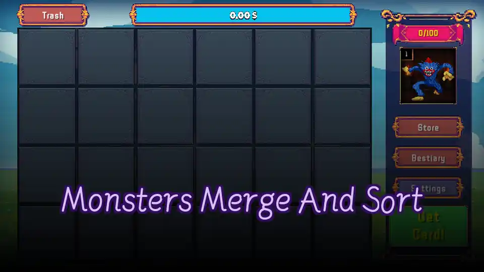 Monsters Merge And Sort