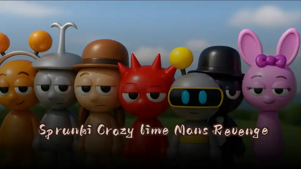 Sprunki Crazy lime Mans Revenge