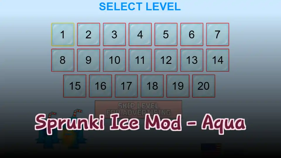 Sprunki Ice Mod - Aqua