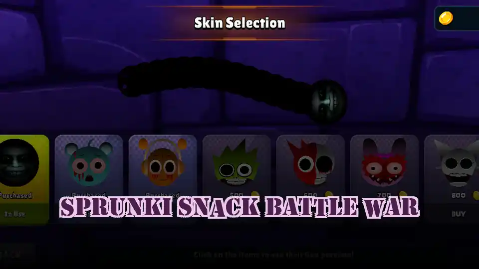 Sprunki Snack Battle War